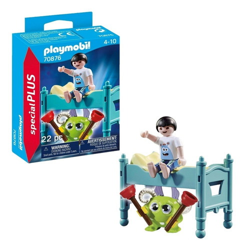 Playmobil Special Plus Niño Con Monstruo - 70876