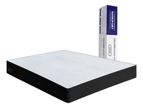 Colchon Full 2 Plazas Memory Foam 135x190 X 17 Alta Densidad