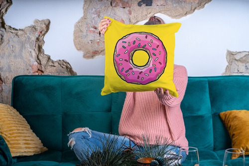 Cojin Decorativo Los Simpson Dona Almohada Hogar Artistico