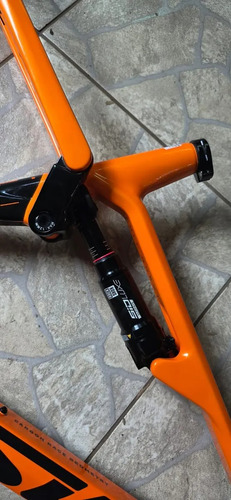 Quadro Bike Tsw Full Quest Racing Team Udh Boost Sid Ultimat Laranja L