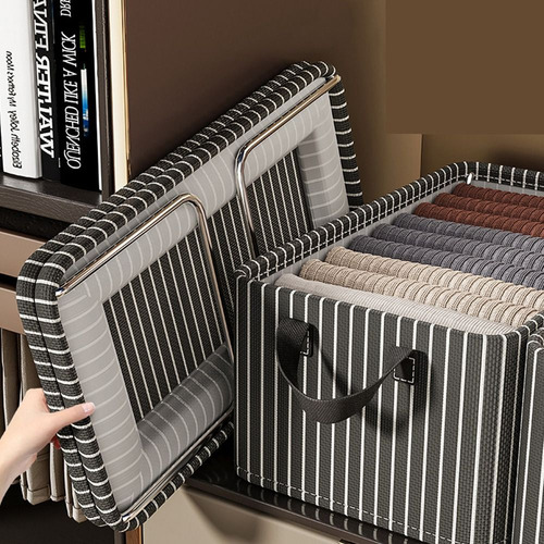 Y Caja De Almacenamiento De Ropa Plegable Para Jeans Con