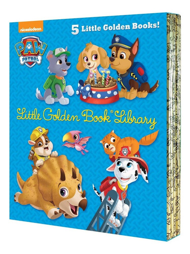 Paw Patrol Little Golden Book Library (paw Patrol): Cachorro