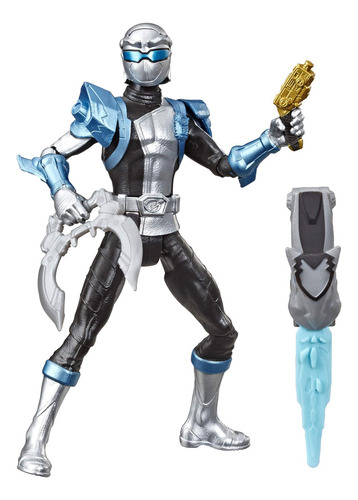 Hasbro Power Rangers Beast Morphers Silver Ranger