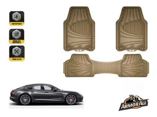 Kit Tapetes Beige Uso Rudo Porsche Panamera T 2022 Armor All