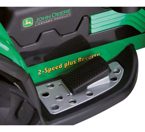 Trator a bateria para crianças Peg Perego John Deere Ground Force cor verde/amarelo 127V