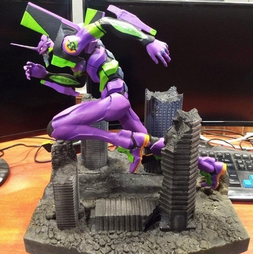 Archivo De Impresion Evangelion 01 Diorama