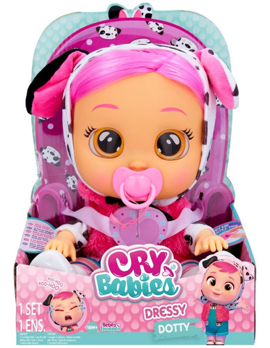 Cry Babies Bebes Llorones Dressy Exclusive Dotty