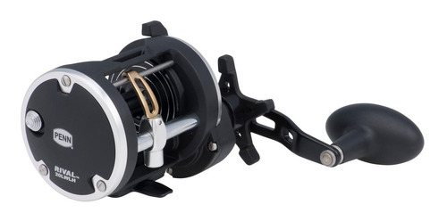 Imagen 3 de 3 de Reel convencional Penn Rival RIV15LW derecho color negro/plateado