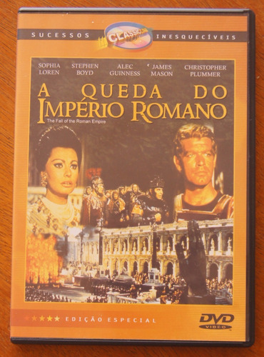 Dvd A Queda Do Império Romano Sophia Loren