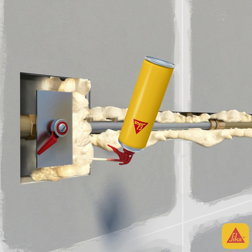 Imagen 6 de 10 de Sika Boom Espuma De Poliuretano Tarro 750ml