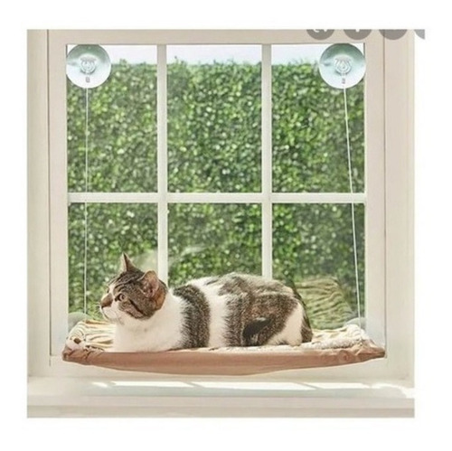 Imagen 6 de 8 de Cama Hamaca Para Gatos - Ventana