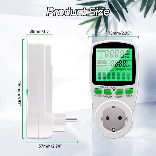 Medidor De Consumo Con Monitoreo En Tiempo Real Medidor De E