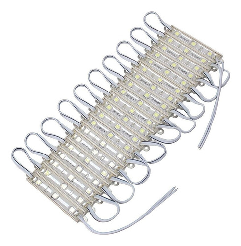 Módulos Led Smd 3 Led 5054  Blanco Ip65 X 200pcs