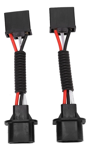 2 Piezas Para Adaptador H13 Macho A H4 Hembra 75w Faro