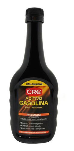 Aditivo Gasolina 250 Ml Premium Para Autos Crc (10226781)