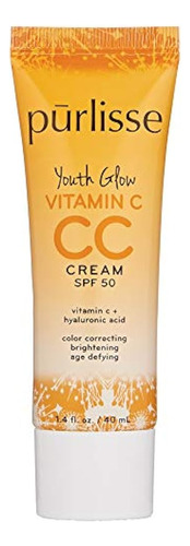 Purlisse Youth Glow Vitamin C Cc Cream Spf 50: Libre De Crue