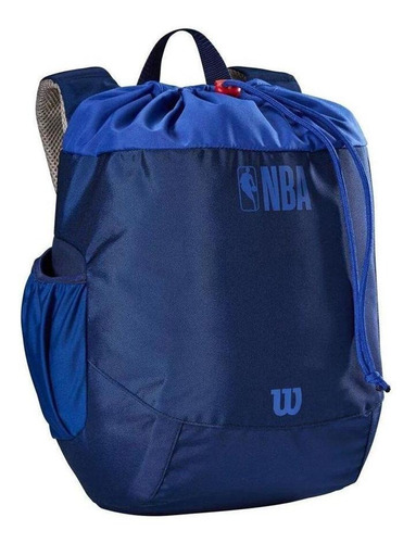 Mochila Wilson Nba Drv Azul E Vermelho