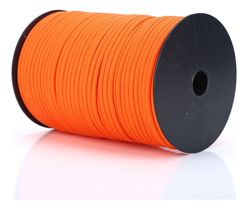 Paracaídas Reflectante Paracord 550 Orange Us Plug De 9 Hilo