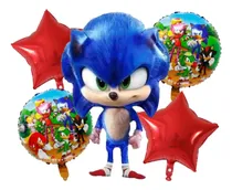 Comprar Set De Globos Sonic Con Amy Rose Knuckles Shadow