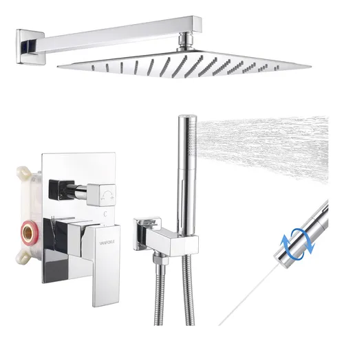 Completo Grifo Ducha Cromado