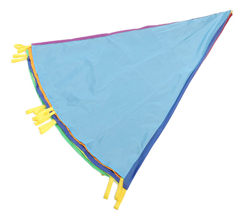 Los Niños Juegan A Parachute Rainbow, Ejercicio Físico Senso