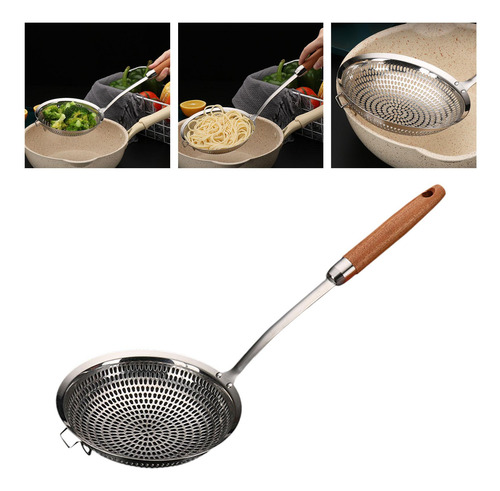 Cuchara Ranurada Con Mango Largo Para Cocinar, Colador,