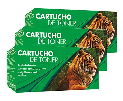 Pack 5 Toner Genericos Cf281a 81a Marca Tigre