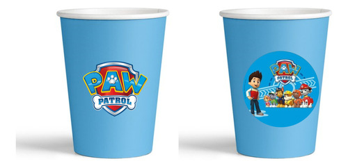 Pack X 10 Vasos Descartables Pawpatrol -  Kotillonk