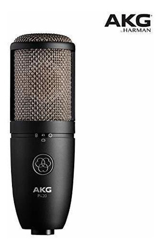 Akg P420 Micrófono Condensador De Alto Rendimiento Con Doble