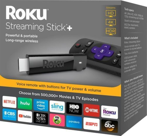Imagen 6 de 9 de Roku Streaming Stick+ 3810 Tv Box 4k Hdmi Control