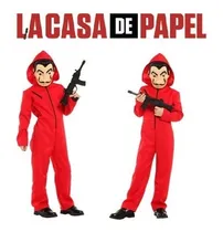 Comprar Disfraz La Casa De Papel Tambien Super Heroes Niños Niñas 