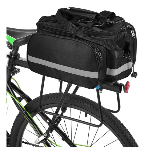 Bolsa Multifunción Bike Pannier, Funda Trasera Para Lluvia,