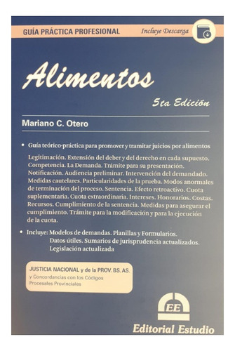 Guia Practica Profesional Alimentos. 5ta Edición. 2023 - Ote