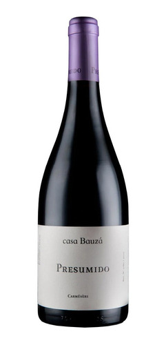 Vino Casa Bauza, Presumido, Carmenere, 13,5° 750 Ml