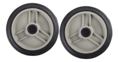 2 Ruedas Para Compresor De Aire (tornillos No 4 Pulgadas