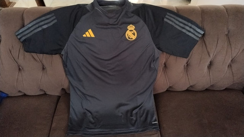 Playera Deportiva Real Madrid Talla M Negra