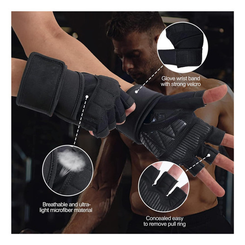 Guantes De Entrenamiento Para Hombres Guantes De De Pesas De