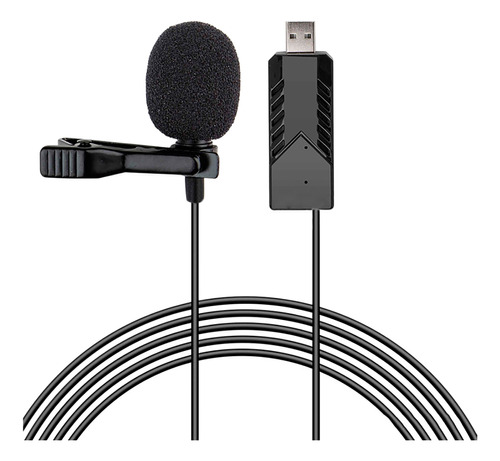 Micrófono Usb, Micrófono Lavalier, Condensador Omnidireccion