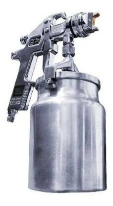 Imagen 1 de 3 de Pistola Para Pintar Por Succion 1000cc Bta Hvlp Asp1070