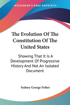 Libro The Evolution Of The Constitution Of The United Sta...