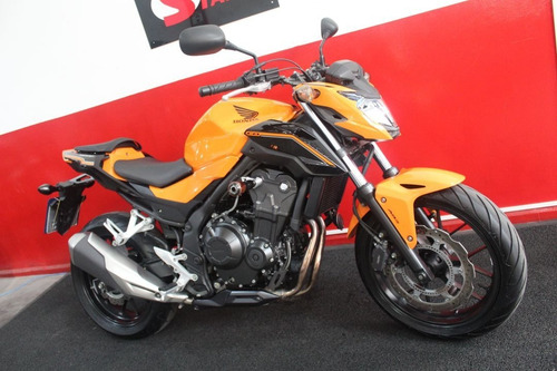 Imagem 2 de 11 de Honda Cb 500 F 500f Cb500f Abs 2019 Laranja