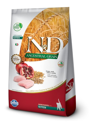 Alimento Gato Nyd Ancestral Cachorro 1,5 Kg