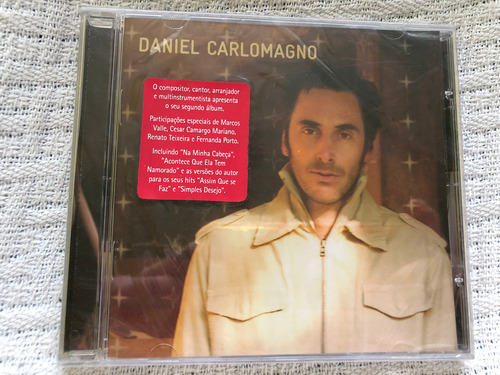 Cd Daniel Carlomagno Minha Cabeça 1 Edição 2004 Raro Lacrado