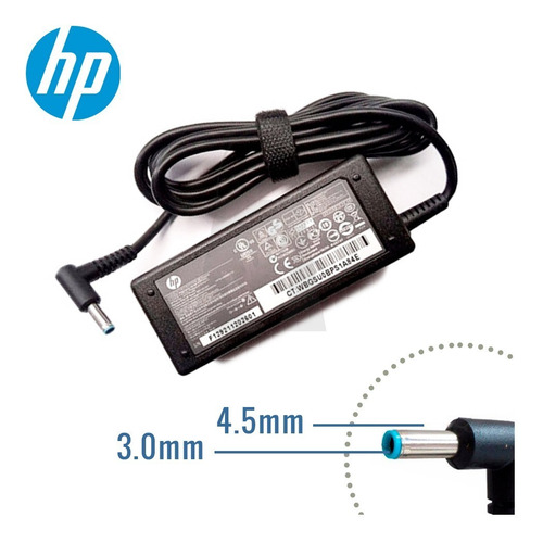Imagen 2 de 4 de Cargador Hp Chromebook 19.5v 2.31a 45w Punta Auzl
