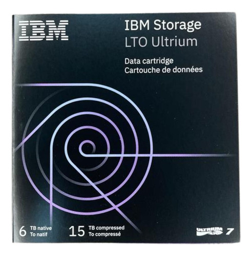 Fita Lto 7 Ultrium Ibm 6tb Native 15tb Compressed Lto7 Lto-7