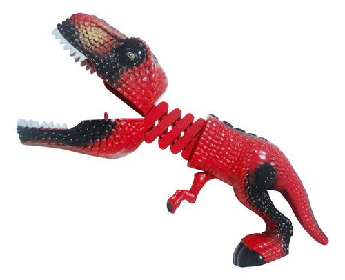 Figuras De Animales De Dinosaurio, Agarrador De Mano, Rojo
