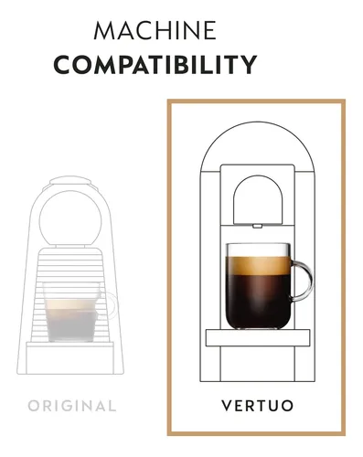 Cápsulas De Café Nespresso Vertuo Sweet Vanilla 30 Cápsulas