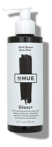 Brillos Labiales - Dphue Gloss+ Dark Brown Semi-permanent Ha