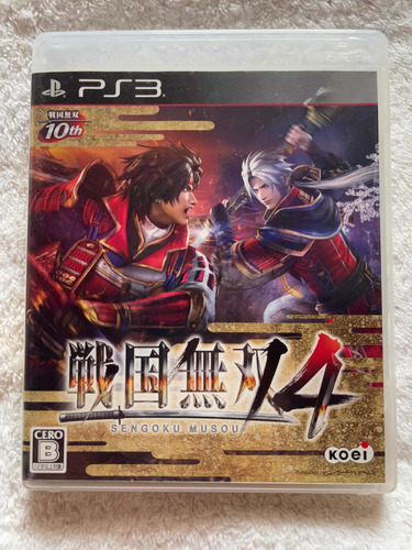 Ps3 Sengoku Musou 4 Original Japonês Usado Impecável