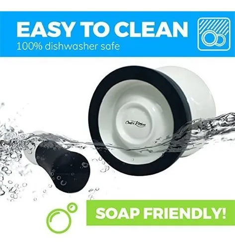 Mortero Y Mazo De Silicona Y Porcelana Ez-grip Con Desmontab